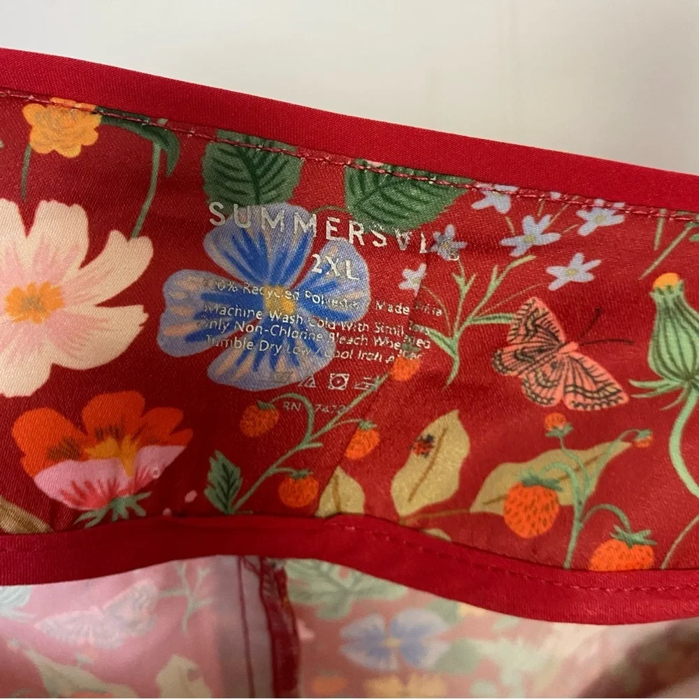 Summersalt x Rifle Paper Co. Women's Size 2XL Garden Party PJ Set NEW - Picture 16 of 16